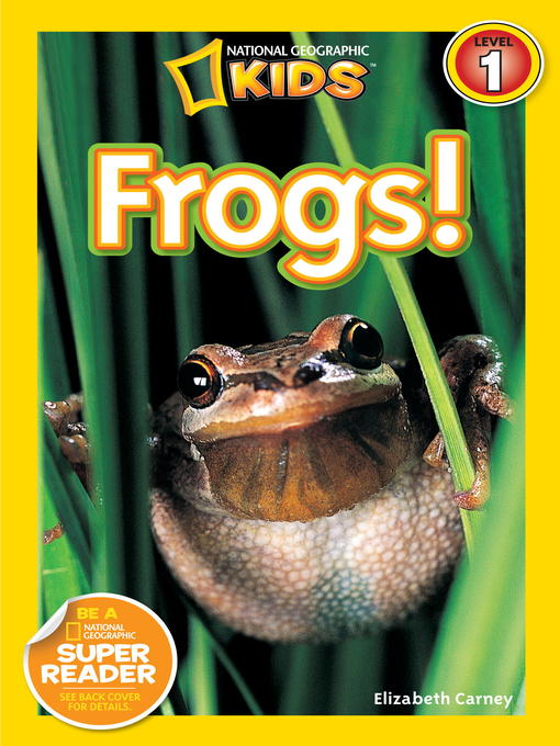 Title details for Frogs by Elizabeth Carney - Wait list